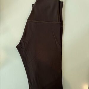 Lululemon Align High Rise Pant 25”, Size 2 in Espresso
